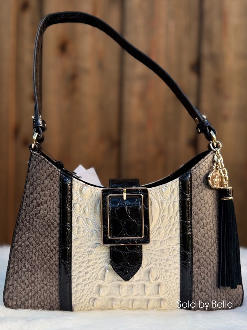 NWT Brahmin Esme Multi Figaro Melbourne Purse